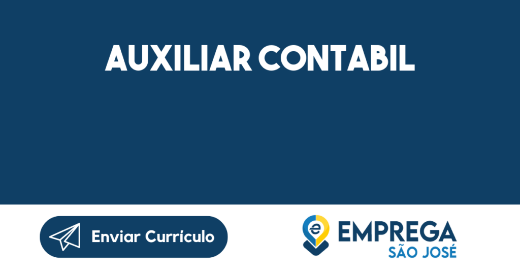 Auxiliar Contabil-São José Dos Campos - Sp 1 Auxiliar Contabil-São José Dos Campos - Sp 1