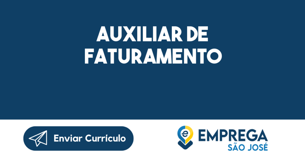 Auxiliar De Faturamento-Guararema - Sp 1