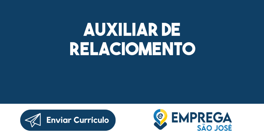 Auxiliar De Relaciomento-São José Dos Campos - Sp 1