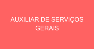 Auxiliar De Serviços Gerais-São José Dos Campos - Sp 8