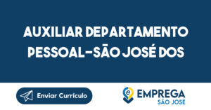 Auxiliar Departamento Pessoal-São José Dos Campos – Sp-São José Dos Campos - Sp 14