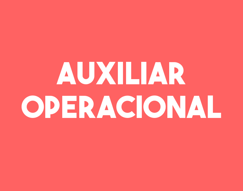 Auxiliar Operacional-São José Dos Campos - Sp 1