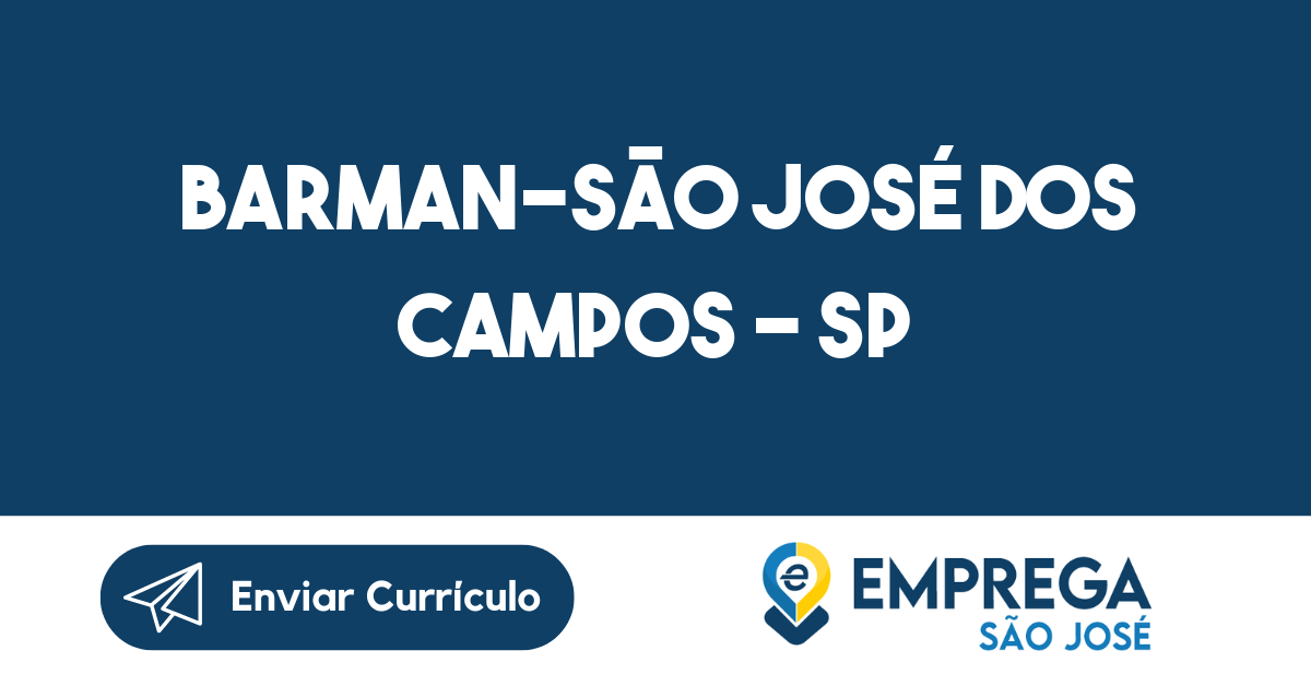 Barman-São José Dos Campos - Sp 19