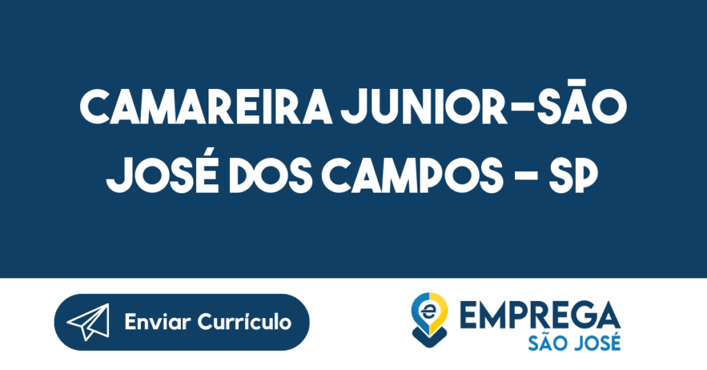 Camareira Junior-São José Dos Campos - Sp 1 Camareira Junior-São José Dos Campos - Sp 1