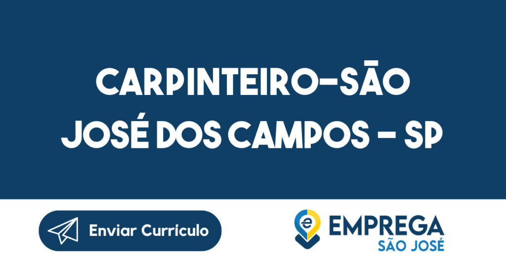 Carpinteiro-São José Dos Campos - Sp 1 Carpinteiro-São José Dos Campos - Sp 1
