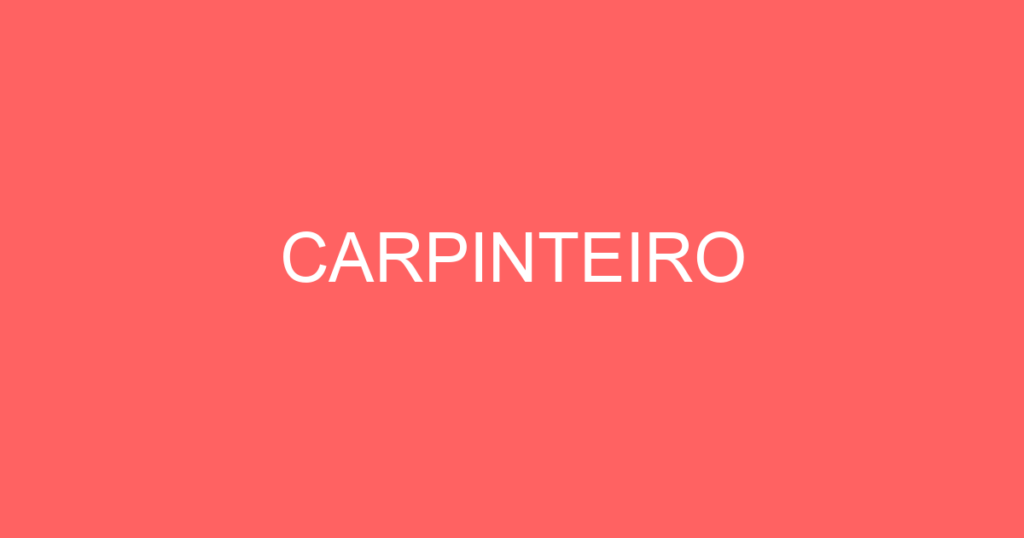 Carpinteiro-São José Dos Campos - Sp 1