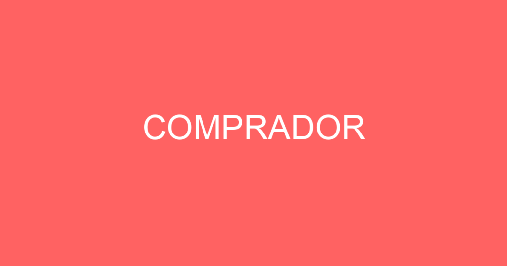 Comprador-São José Dos Campos - Sp 1