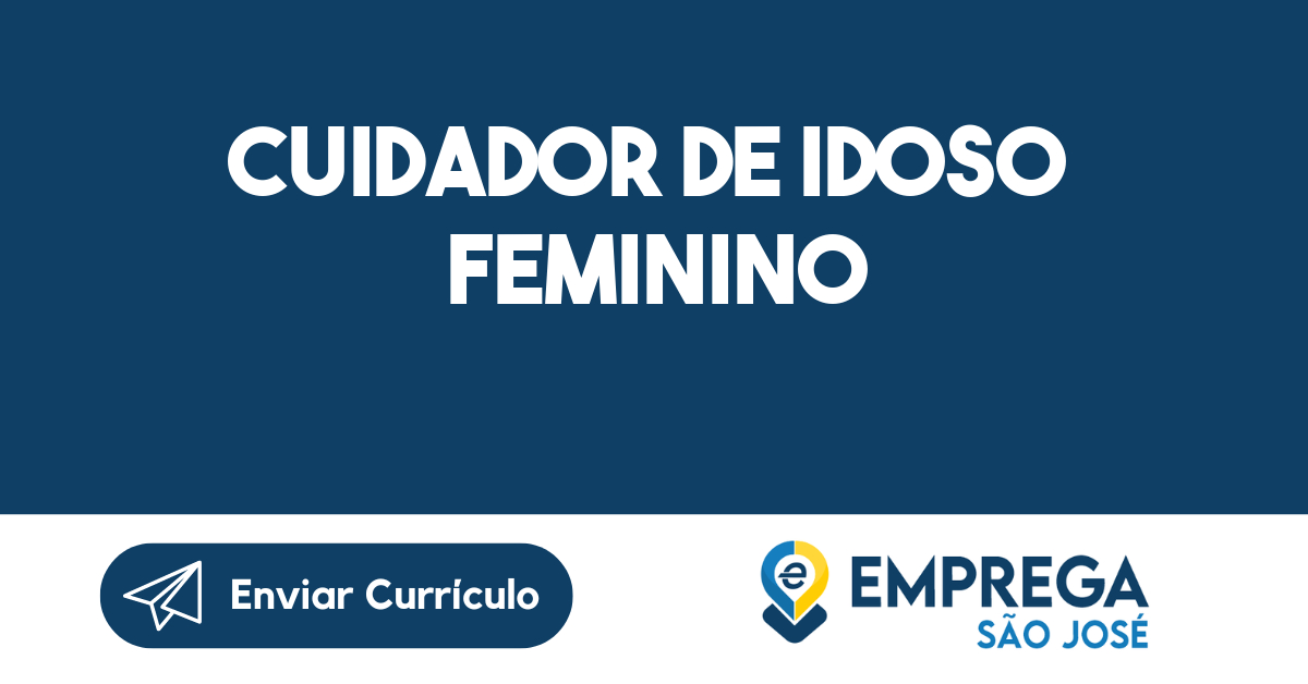 Cuidador De Idoso Feminino-São José Dos Campos - Sp 37