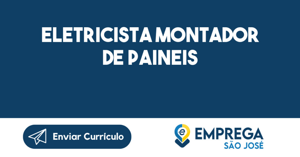 Eletricista Montador De Paineis-Jacarei - Sp 1