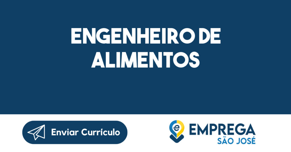 Engenheiro De Alimentos-São José Dos Campos - Sp 1
