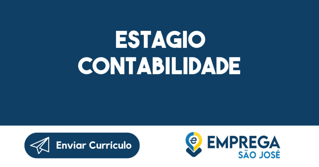 Estagio Contabilidade-São José Dos Campos - Sp 1 Estagio Contabilidade-São José Dos Campos - Sp 1