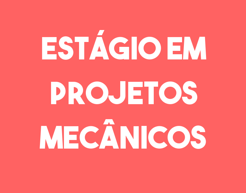 Estágio Em Projetos Mecânicos-São José Dos Campos - Sp 1