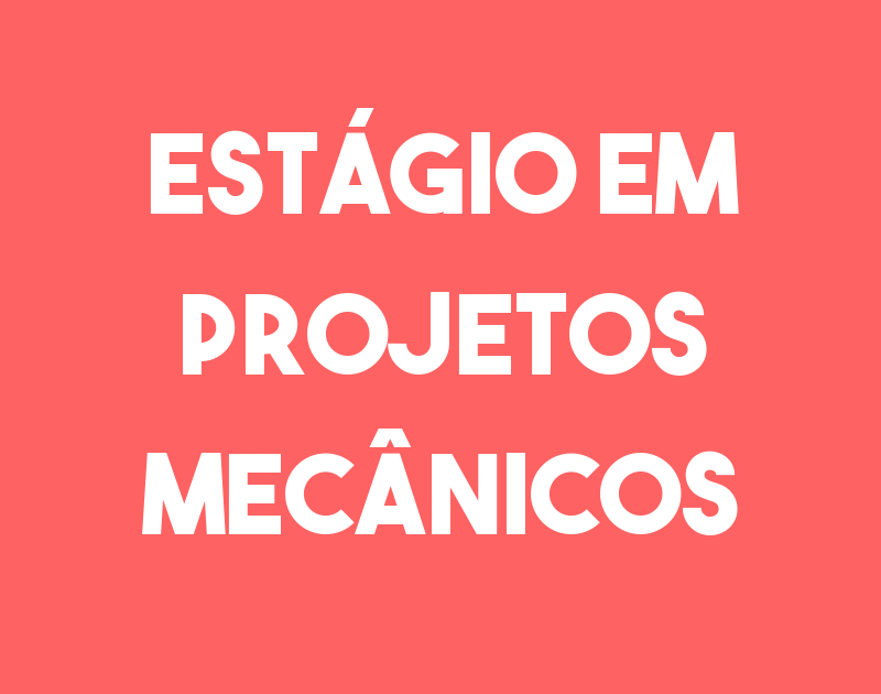 Estágio Em Projetos Mecânicos-São José Dos Campos - Sp 149