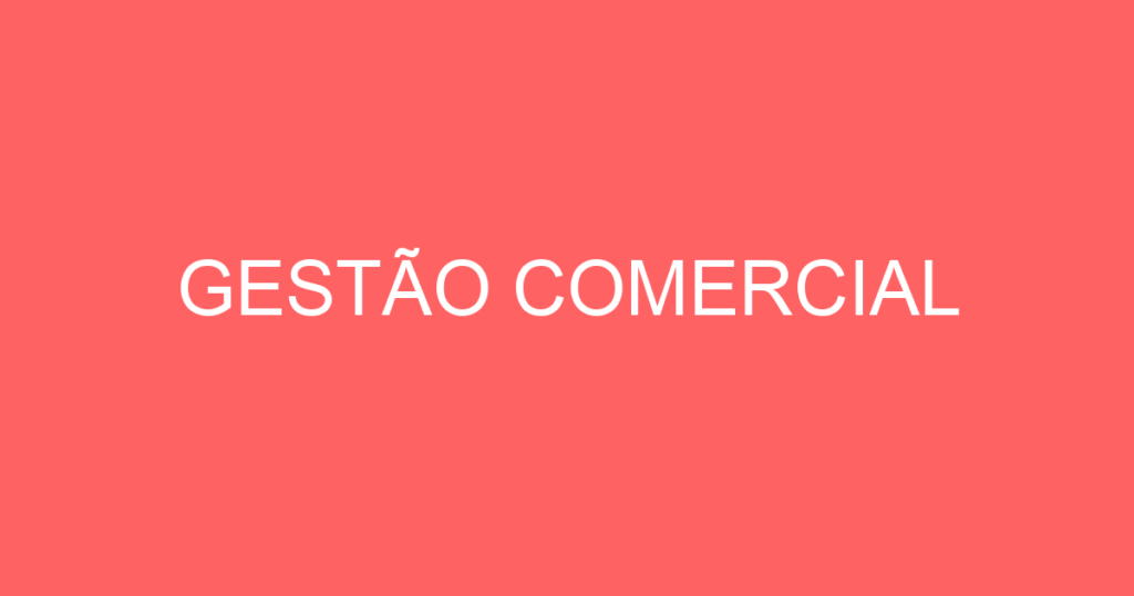 Gestão Comercial-Jacarei - Sp 1