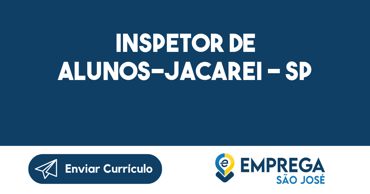 Inspetor De Alunos-Jacarei - Sp 5