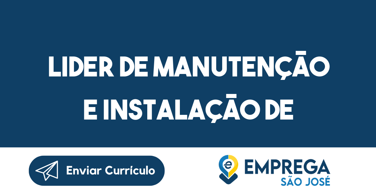 Lider De Manutenção E Instalação De Refrigeração-São José Dos Campos - Sp 15