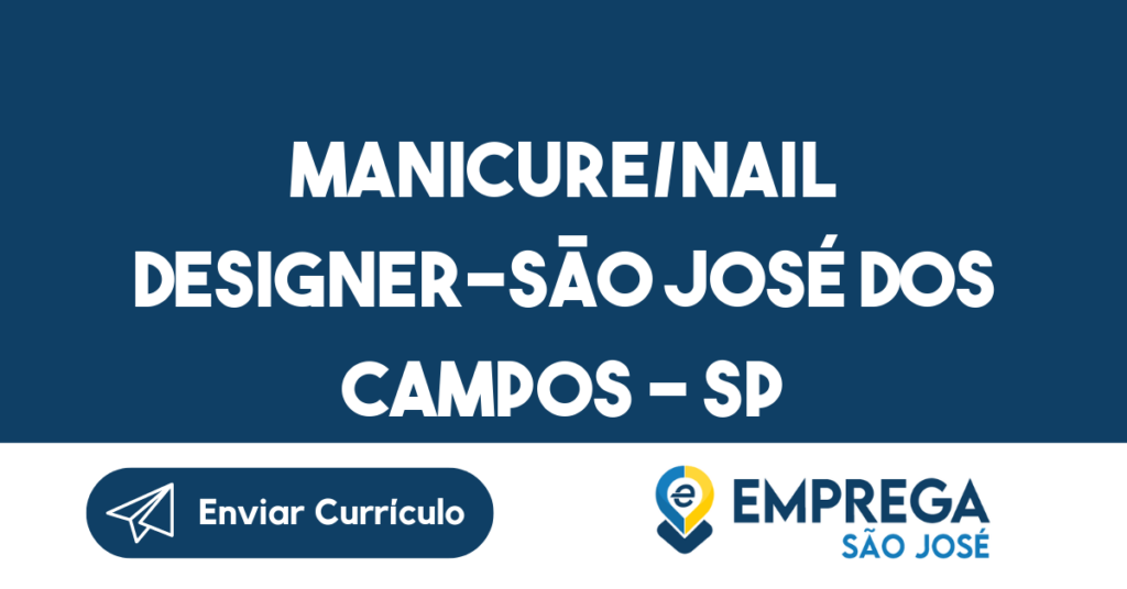 Manicure/Nail Designer-São José Dos Campos - Sp 1