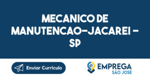 Mecanico De Manutencao-Jacarei - Sp 12