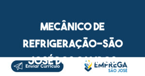 Mecânico De Refrigeração-São José Dos Campos - Sp 13