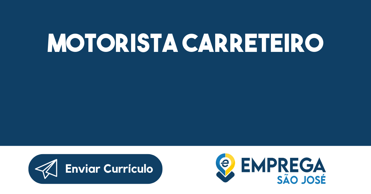 Motorista Carreteiro-Guararema - Sp 219