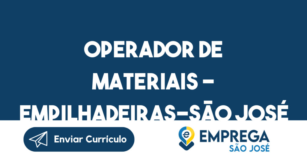 Operador De Materiais - Empilhadeiras-São José Dos Campos - Sp 1