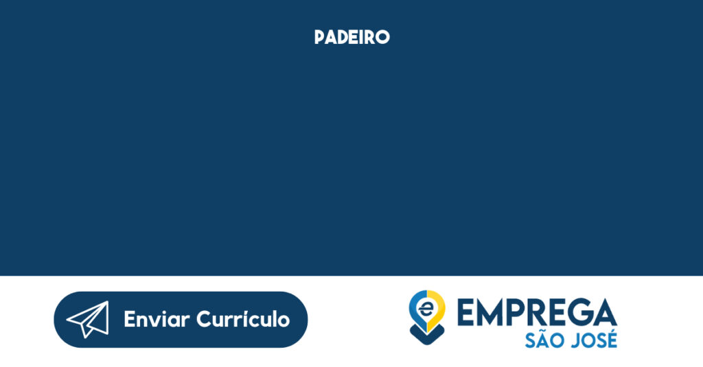 Padeiro-São José Dos Campos - Sp 1 Padeiro-São José Dos Campos - Sp 1