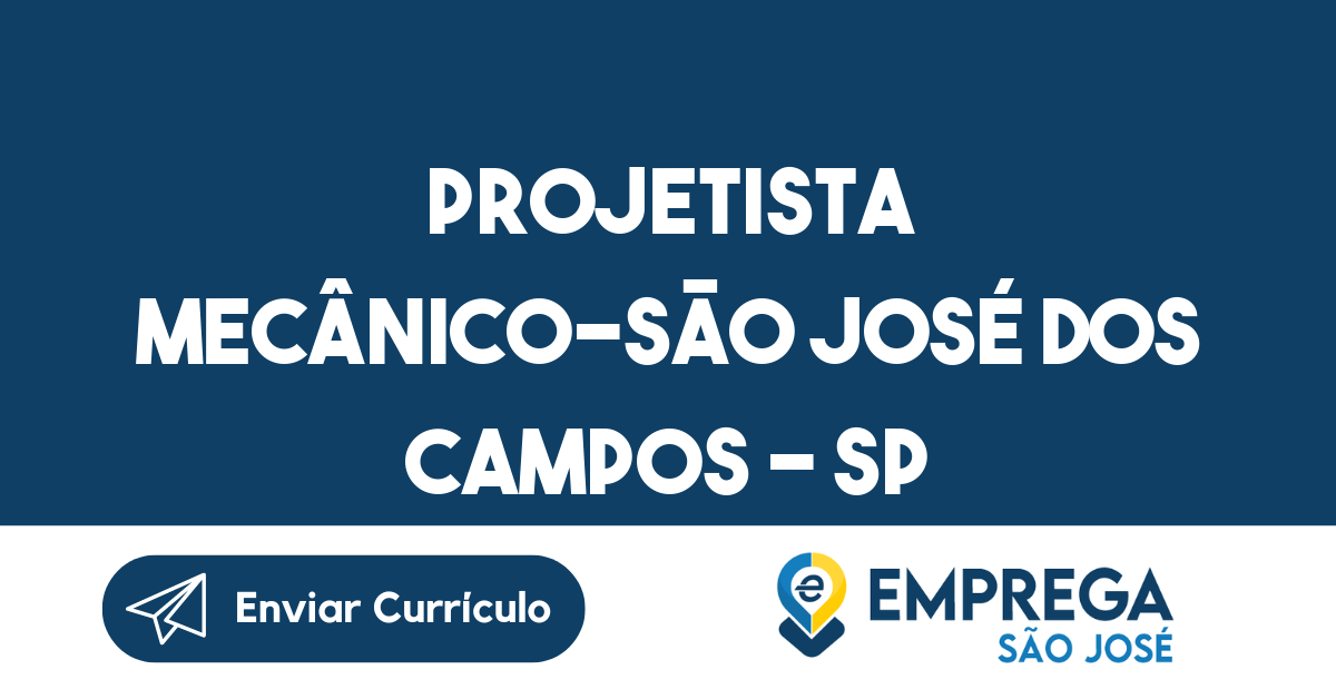 Projetista Mecânico-São José Dos Campos - Sp 13