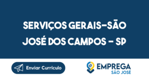 Serviços Gerais-São José Dos Campos - Sp 10