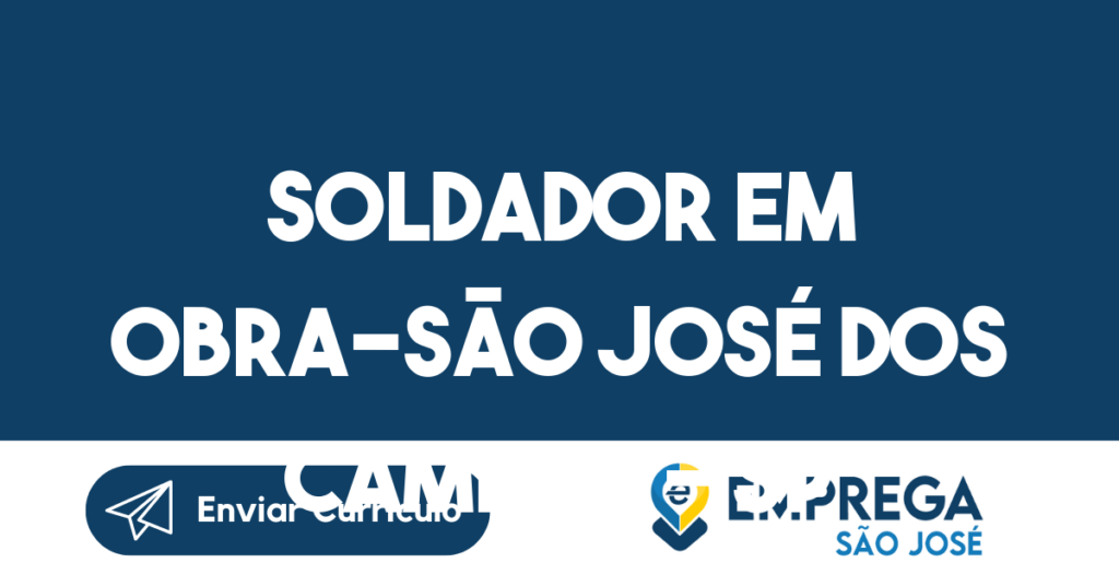 Soldador Em Obra-São José Dos Campos - Sp 1