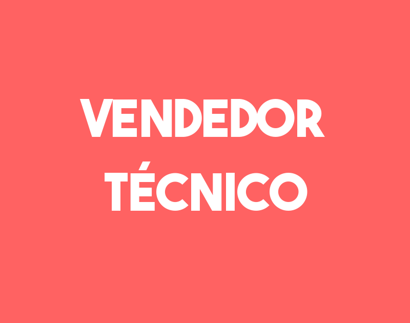Vendedor Técnico-São José Dos Campos - Sp 1 Vendedor Técnico-São José Dos Campos - Sp 1