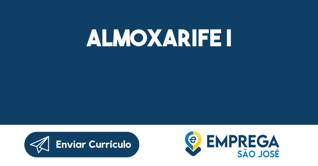 Almoxarife I-São José Dos Campos - Sp 1