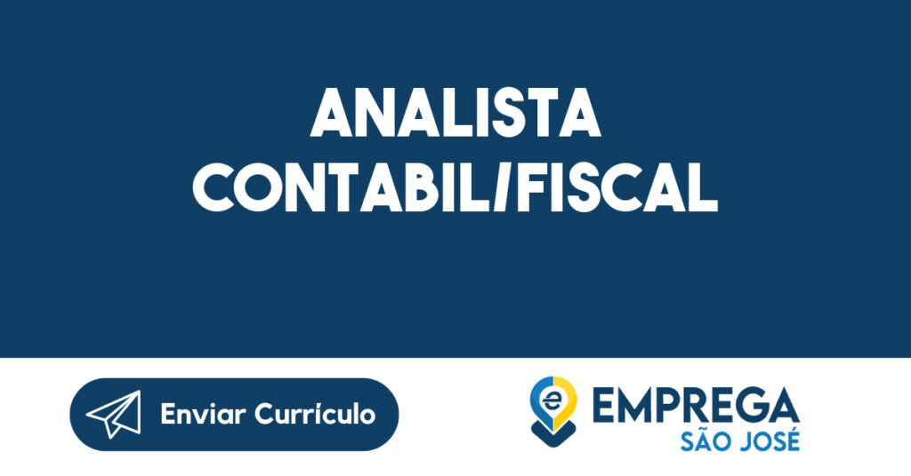 Analista Contabil/Fiscal-São José Dos Campos - Sp 1 Analista Contabil/Fiscal-São José Dos Campos - Sp 1