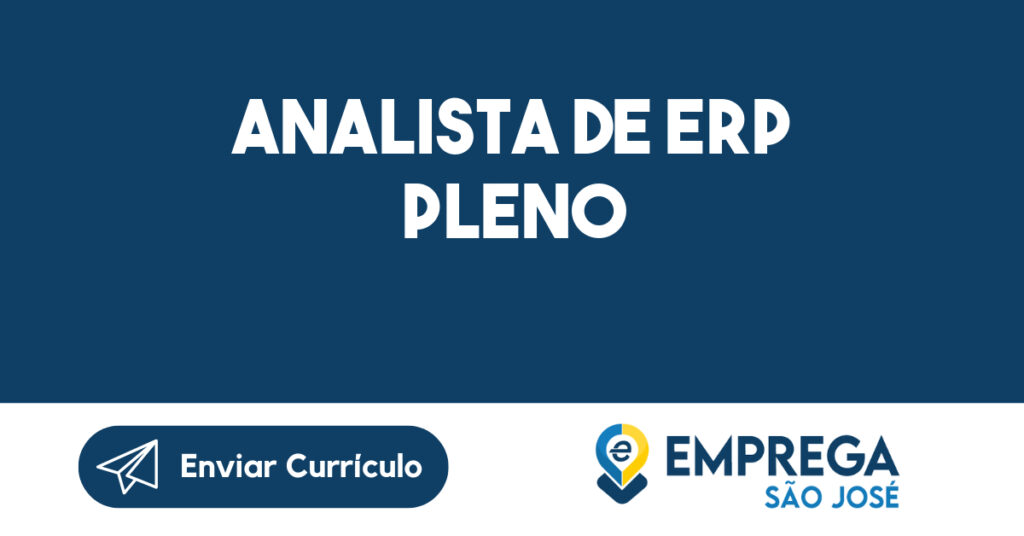 Analista De Erp Pleno-São José Dos Campos - Sp 1