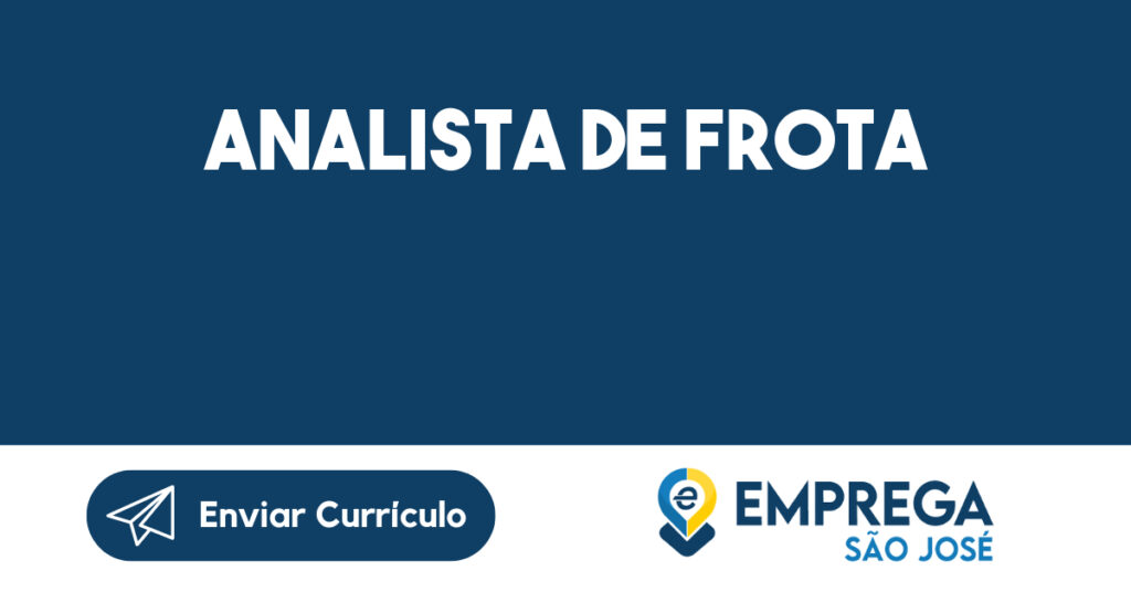 Analista De Frota-São José Dos Campos - Sp 1