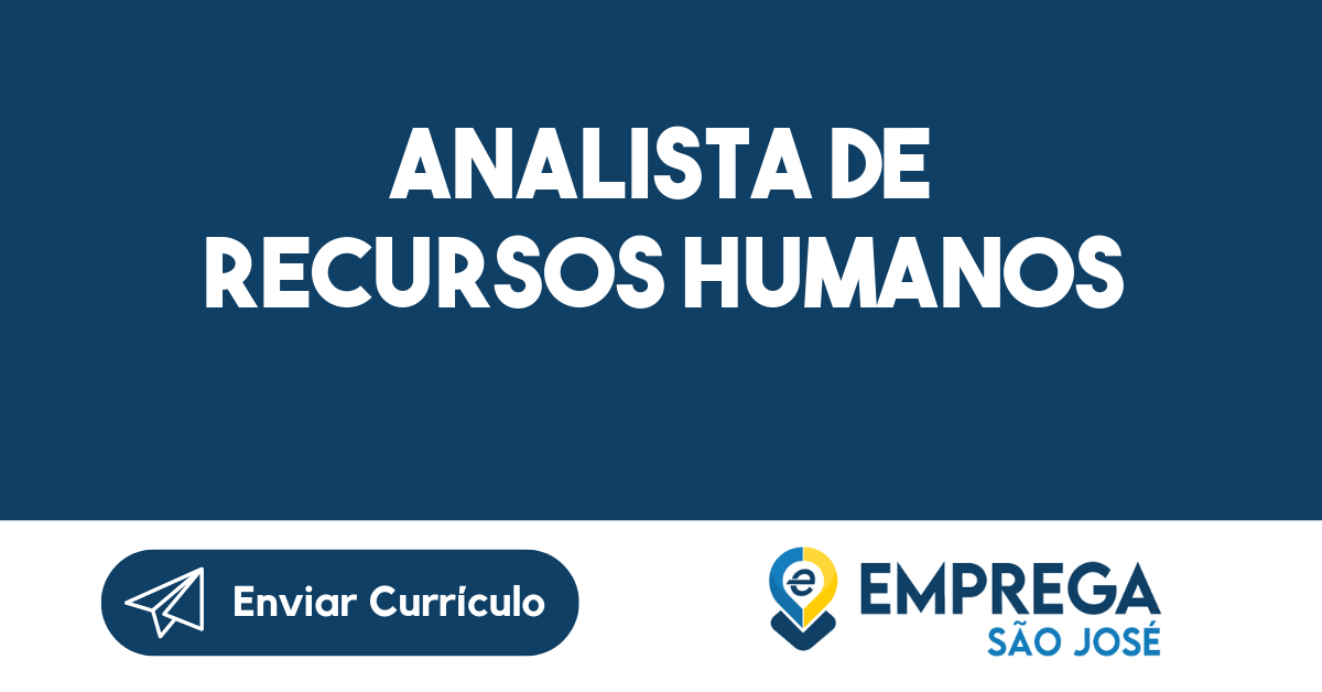 Analista De Recursos Humanos-São José Dos Campos - Sp 57