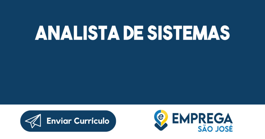 Analista De Sistemas-São José Dos Campos - Sp 1