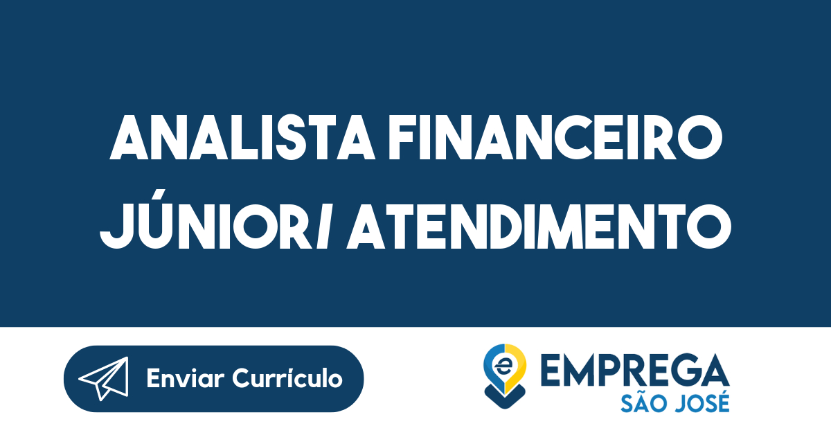Analista Financeiro Júnior/ Atendimento-São José Dos Campos - Sp 7