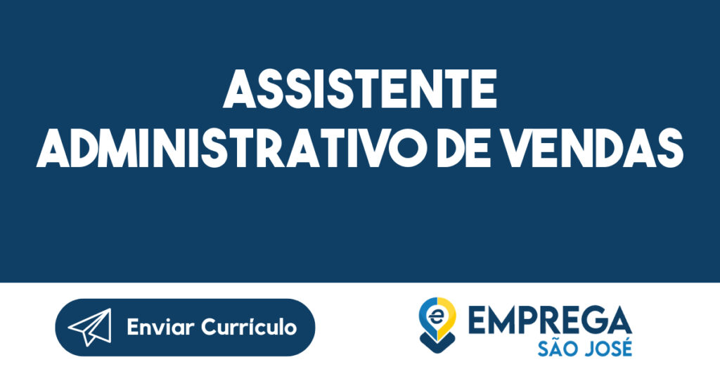 Assistente Administrativo De Vendas-Guararema - Sp 1