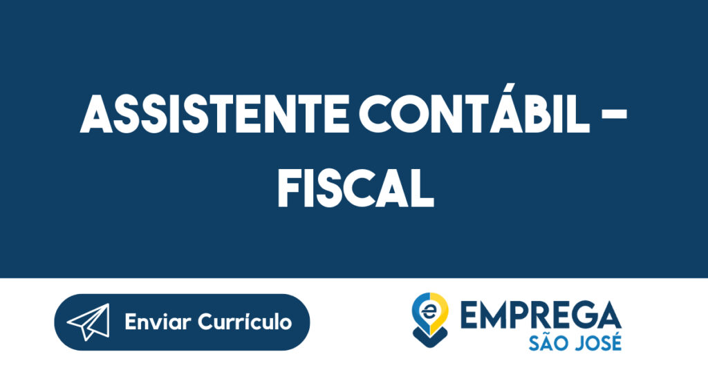 Assistente Contábil - Fiscal-São José Dos Campos - Sp 1
