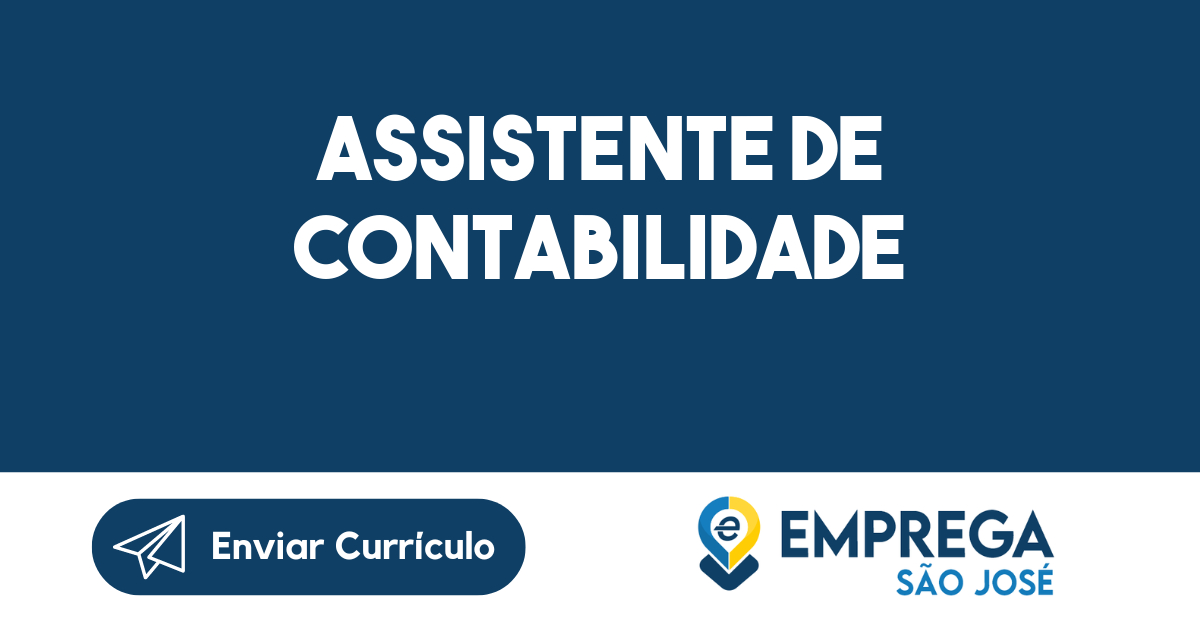 Assistente De Contabilidade-Guararema - Sp 167