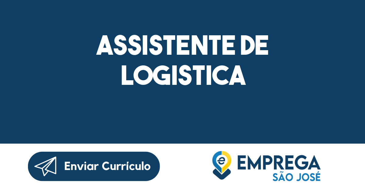 Assistente De Logistica-São José Dos Campos - Sp 43