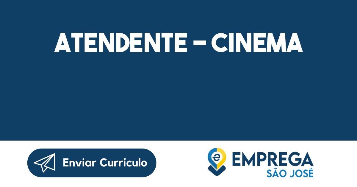 Atendente - Cinema-São José Dos Campos - Sp 261