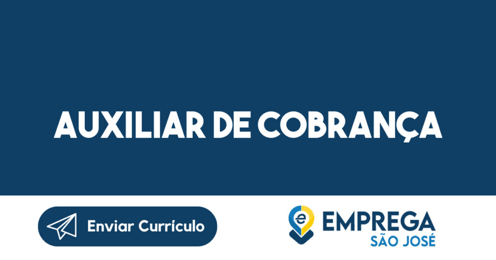 Auxiliar De Cobrança-São José Dos Campos - Sp 1