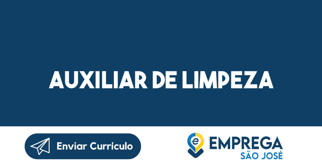 Auxiliar De Limpeza-Jacarei - Sp 1 Auxiliar De Limpeza-Jacarei - Sp 1