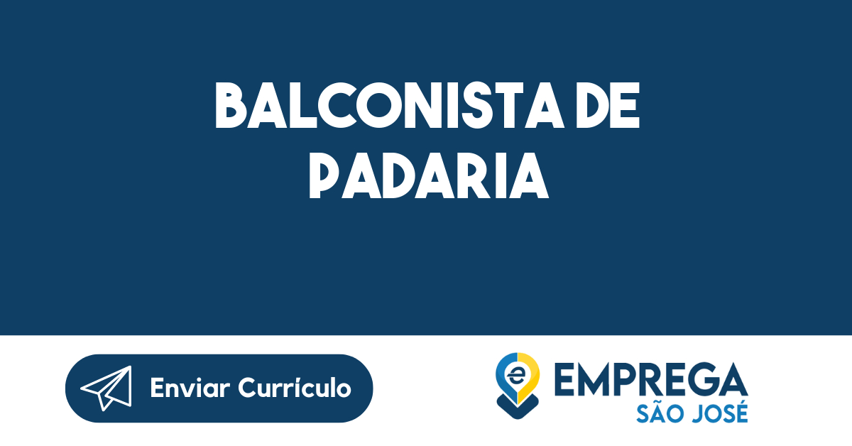 Balconista De Padaria-São José Dos Campos - Sp 187