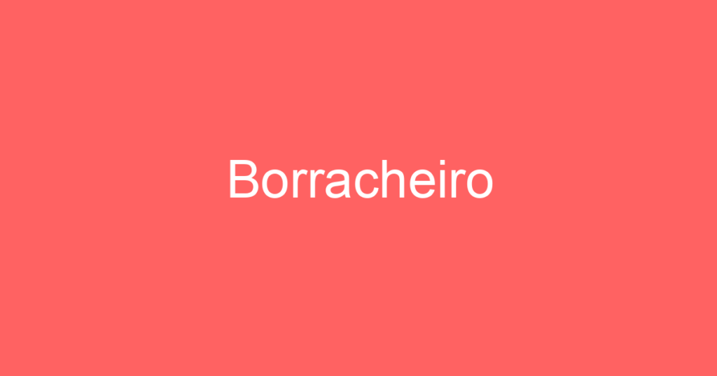 Borracheiro 1