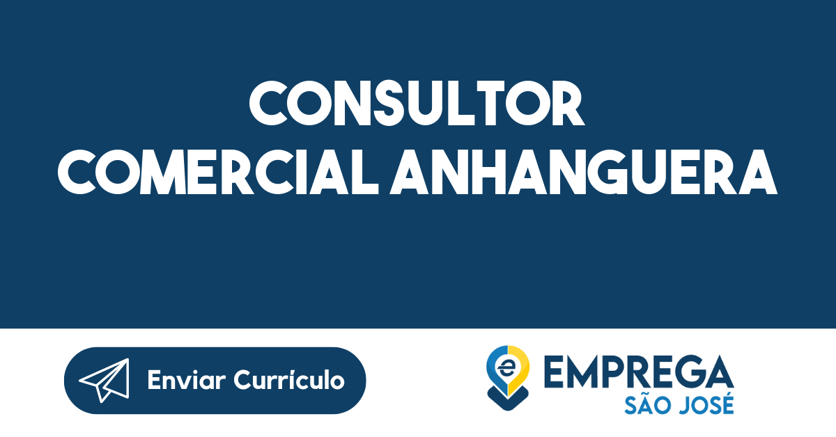 Consultor Comercial Anhanguera-São José Dos Campos - Sp 103