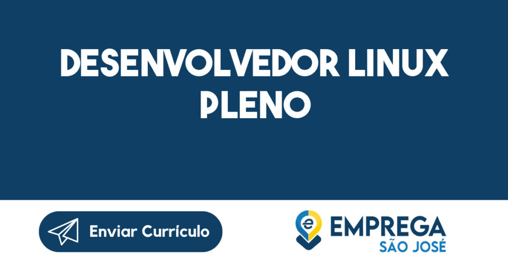 Desenvolvedor Linux Pleno-São José Dos Campos - Sp 1