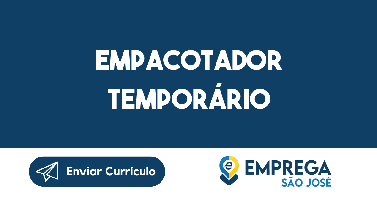 Empacotador Temporário-São José Dos Campos - Sp 9