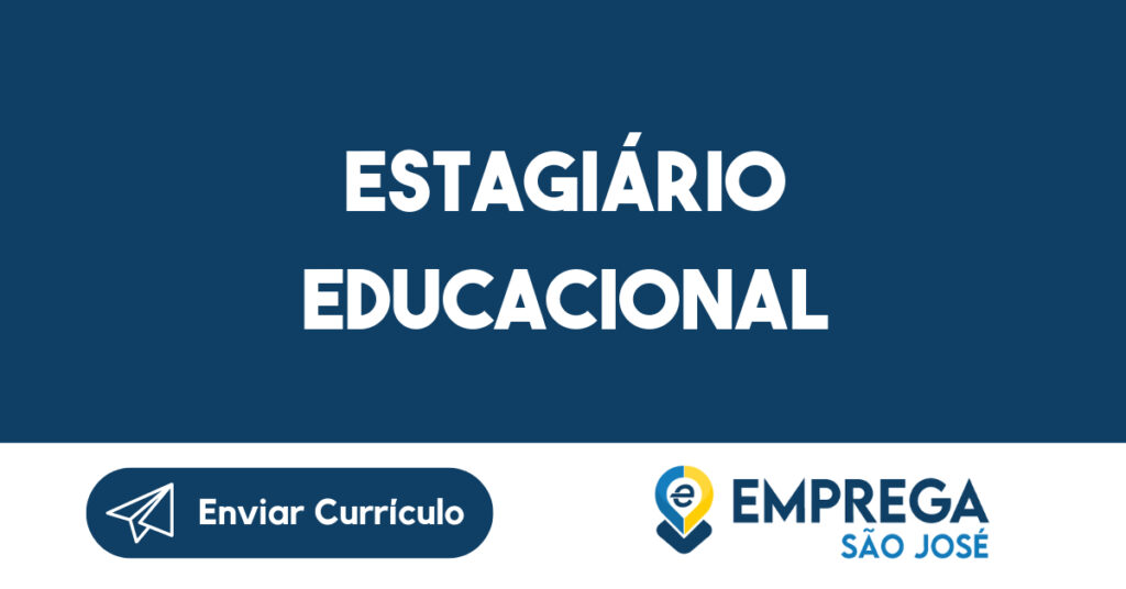 Estagiário Educacional-São José Dos Campos - Sp 1